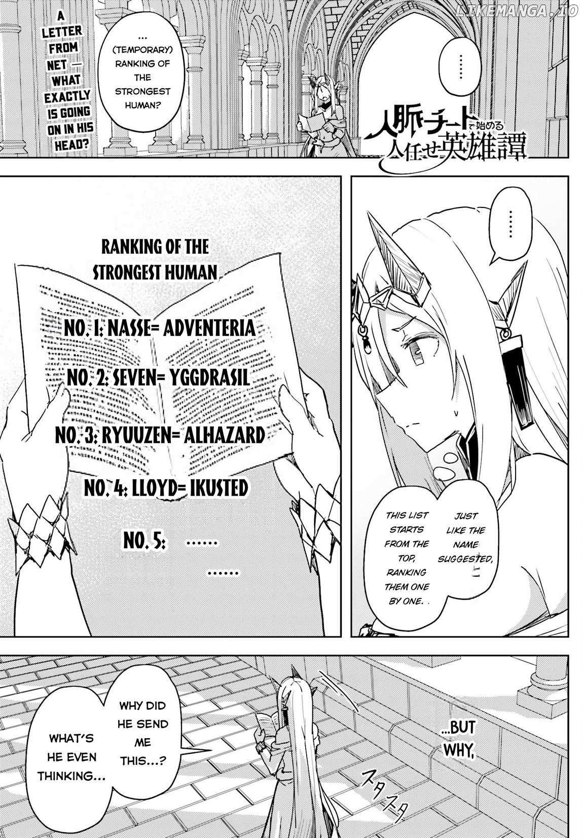 Read A Heroic Tale About Starting With a [Personal Relations] Cheat Ability and Letting Others Do the Job EN Manga Online