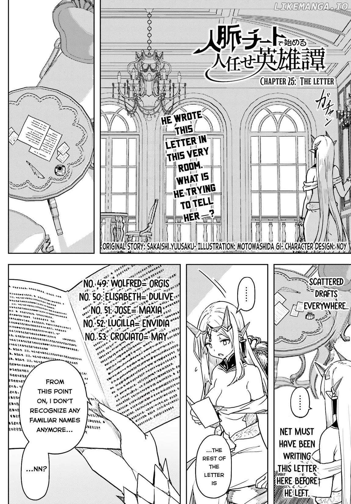 Read A Heroic Tale About Starting With a [Personal Relations] Cheat Ability and Letting Others Do the Job EN Manga Online