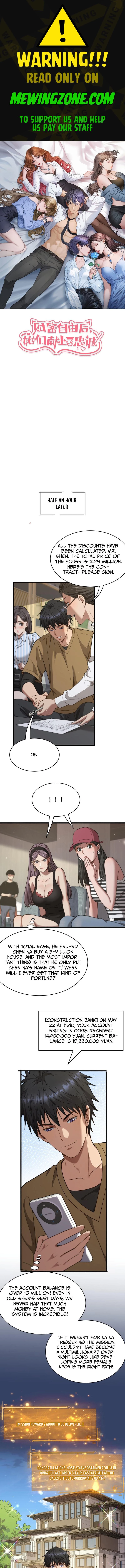 Read After Becoming Financially Free, They Offered Their Loyalty EN Manga Online