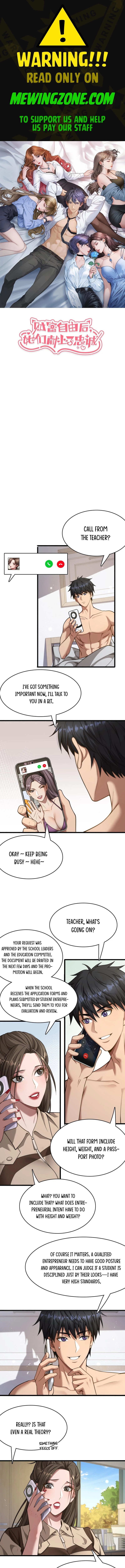 Read After Becoming Financially Free, They Offered Their Loyalty EN Manga Online
