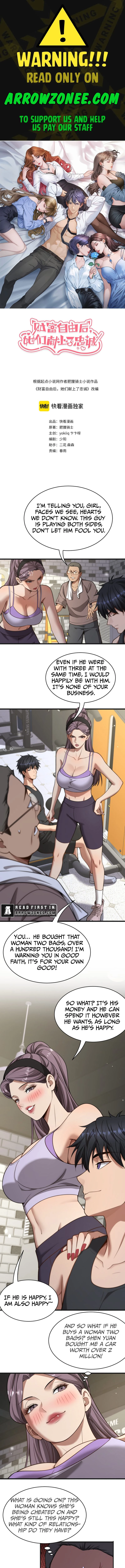 Read After Becoming Financially Free, They Offered Their Loyalty EN Manga Online