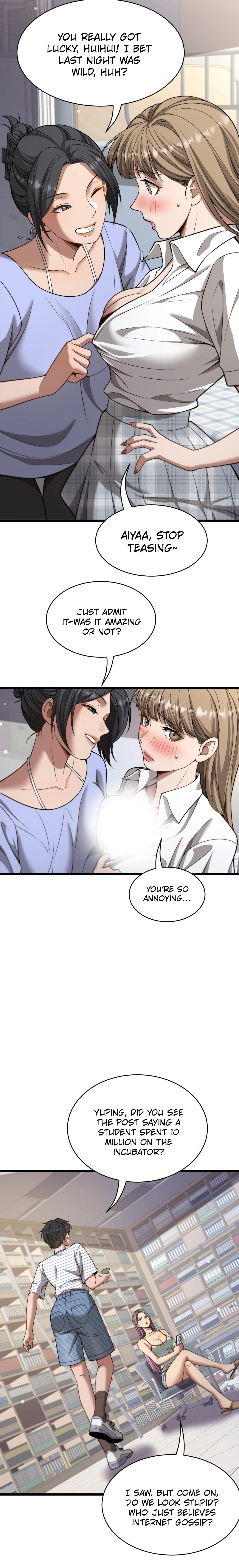 Read After Becoming Financially Free, They Offered Their Loyalty EN Manga Online