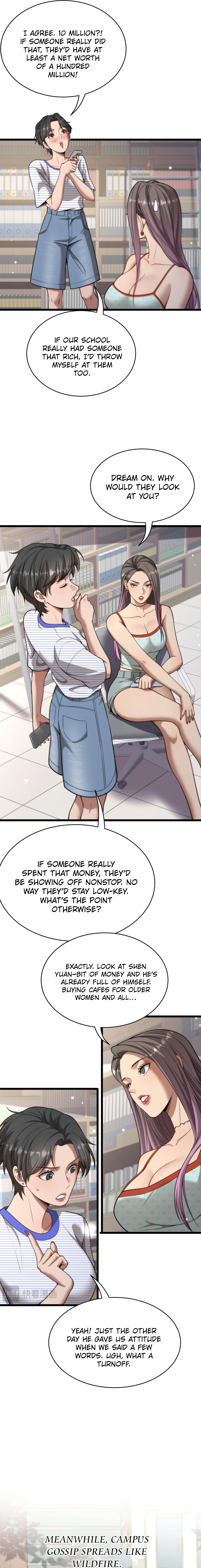 Read After Becoming Financially Free, They Offered Their Loyalty EN Manga Online