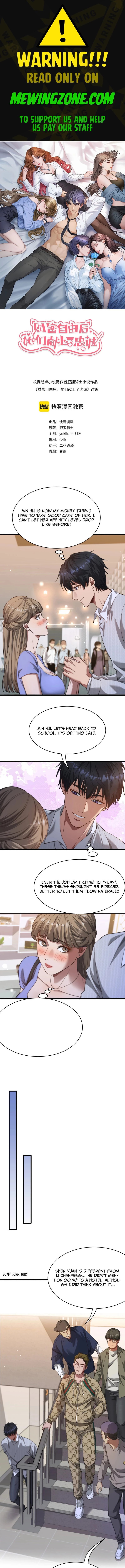 Read After Becoming Financially Free, They Offered Their Loyalty EN Manga Online