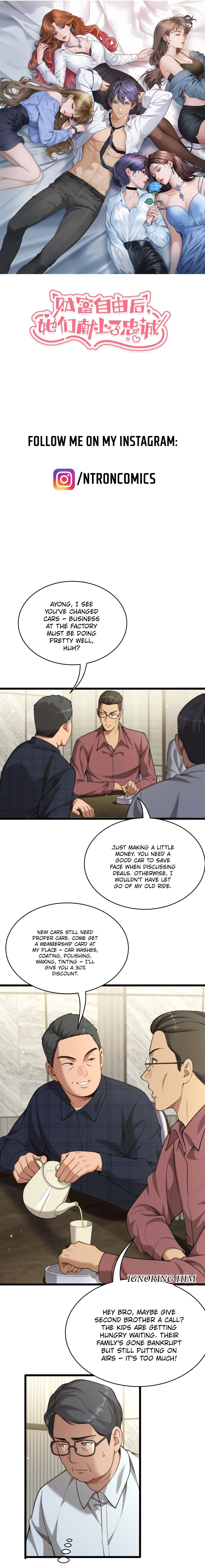 Read After Becoming Financially Free, They Offered Their Loyalty EN Manga Online