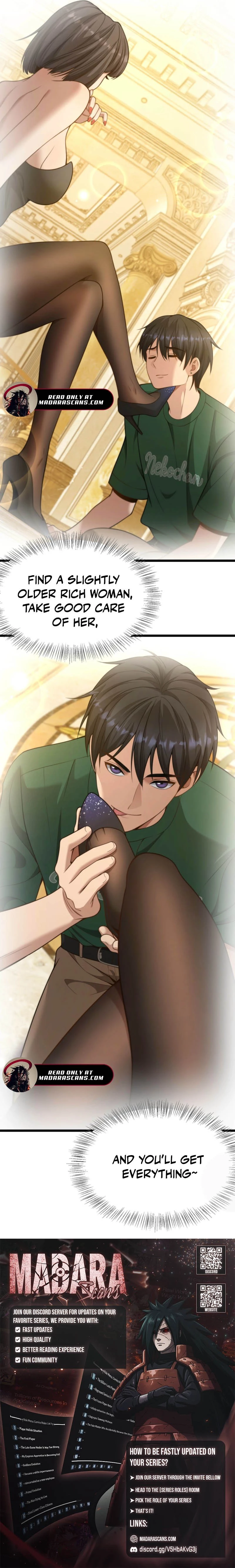 Read After Becoming Financially Free, They Offered Their Loyalty EN Manga Online