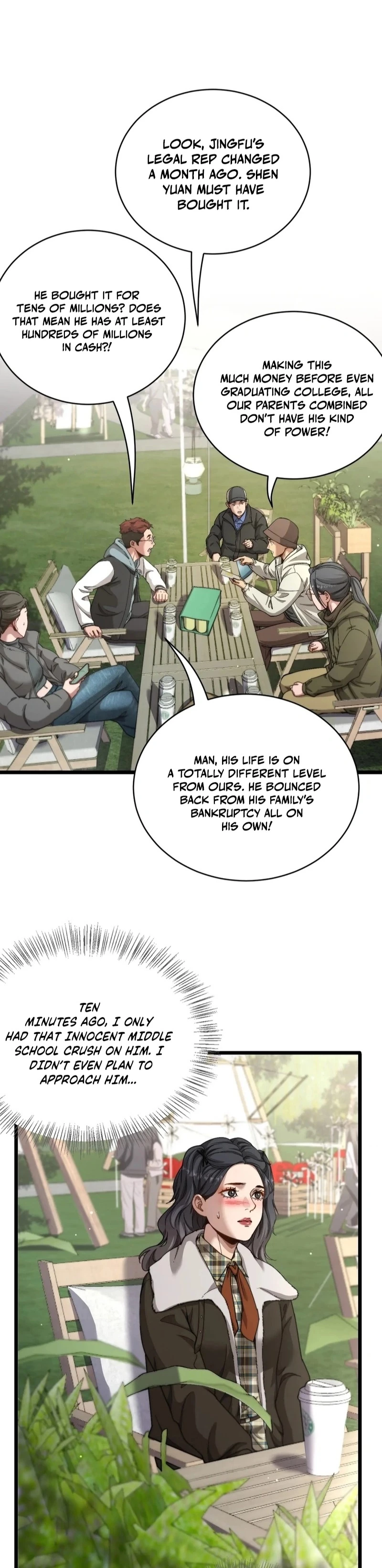 Read After Becoming Financially Free, They Offered Their Loyalty EN Manga Online