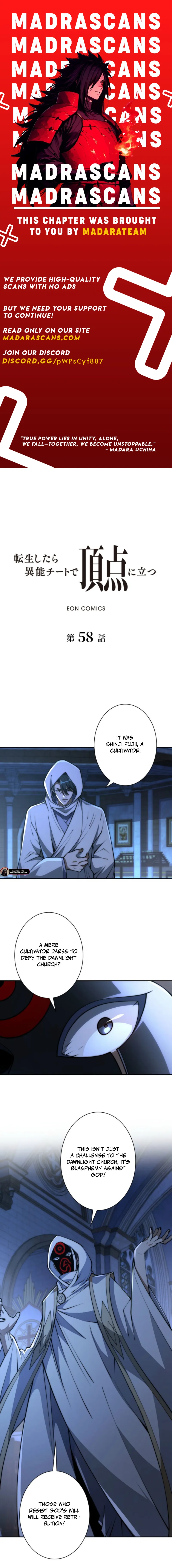 Read After Being Reincarnated, I Will Reach the Top With My Divergent Cheats EN Manga Online