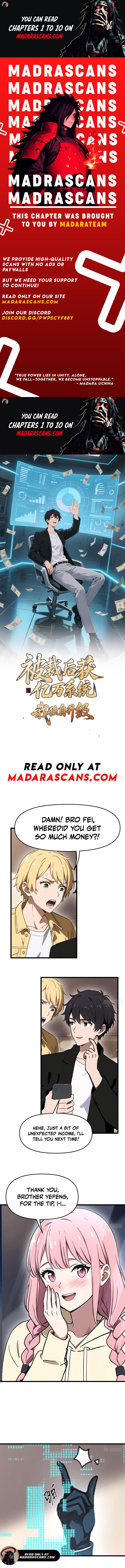 Read After being laid off, I got hundreds of millions of systems, and I upgraded them alone EN Manga Online
