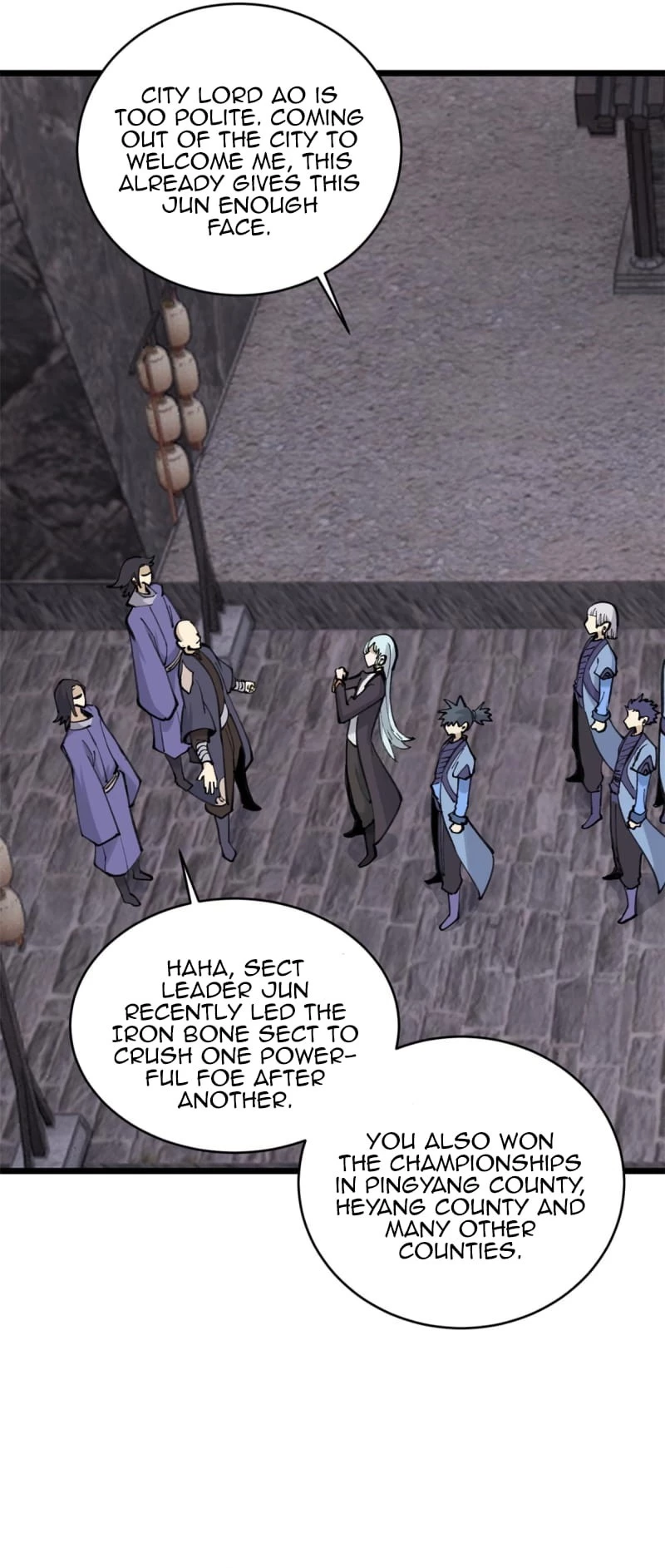Read All Hail the Sect Leader EN Manga Online