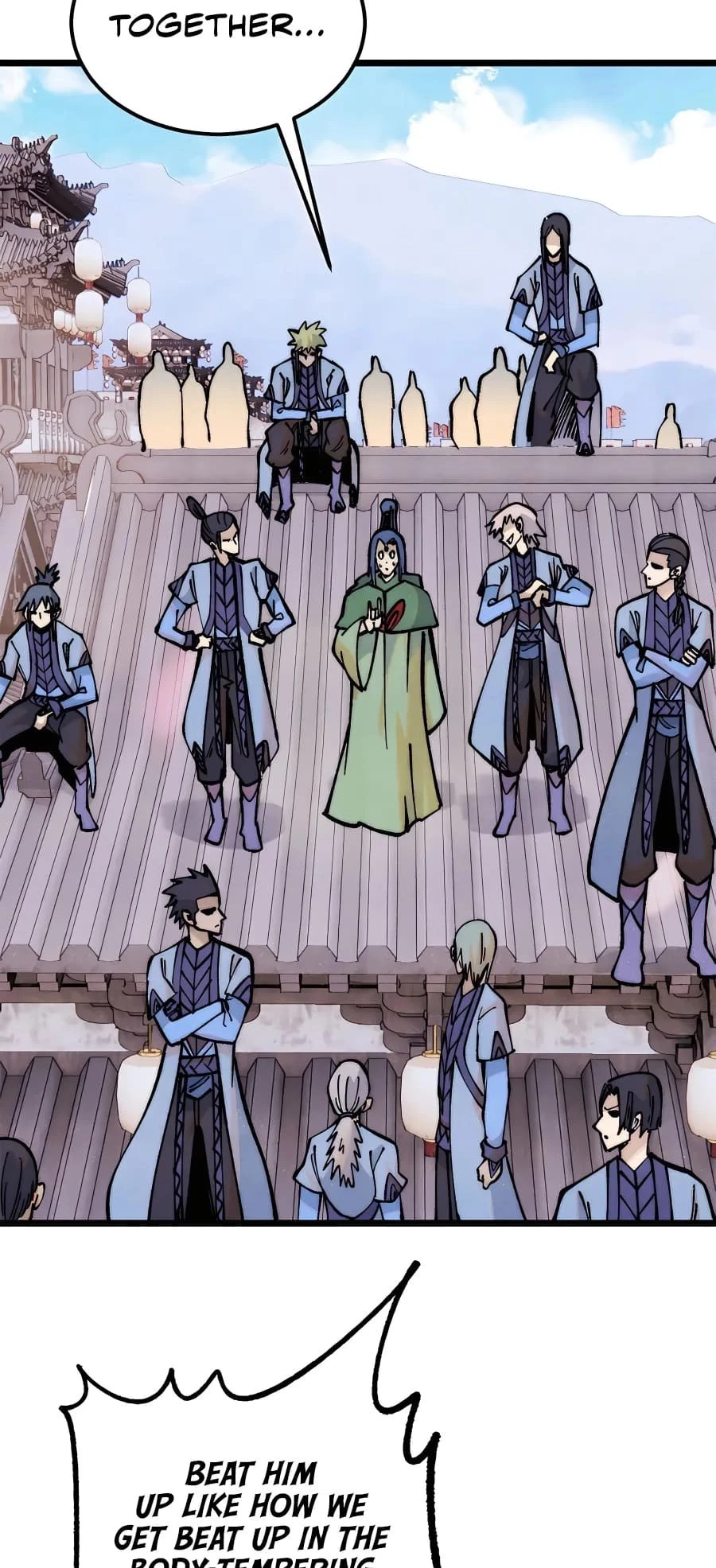 Read All Hail the Sect Leader EN Manga Online