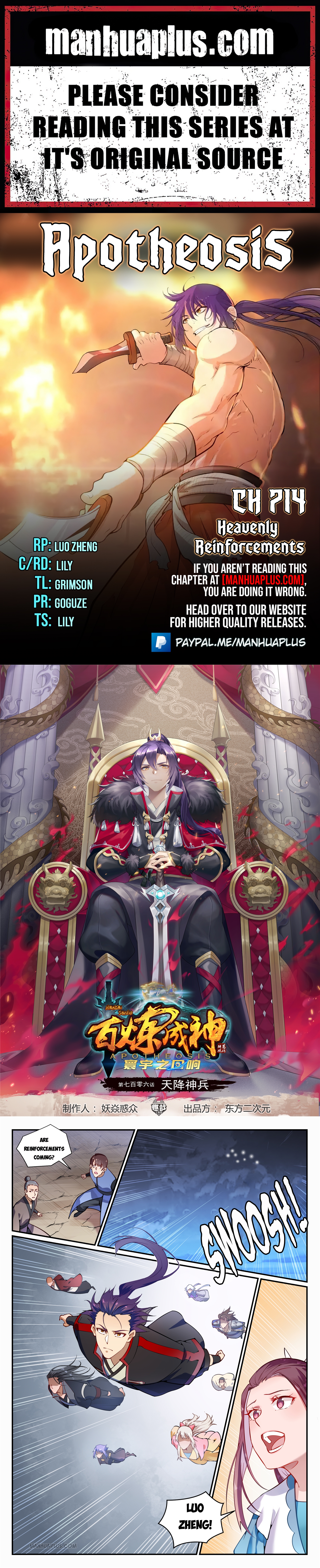 Read Apotheosis EN Manga Online