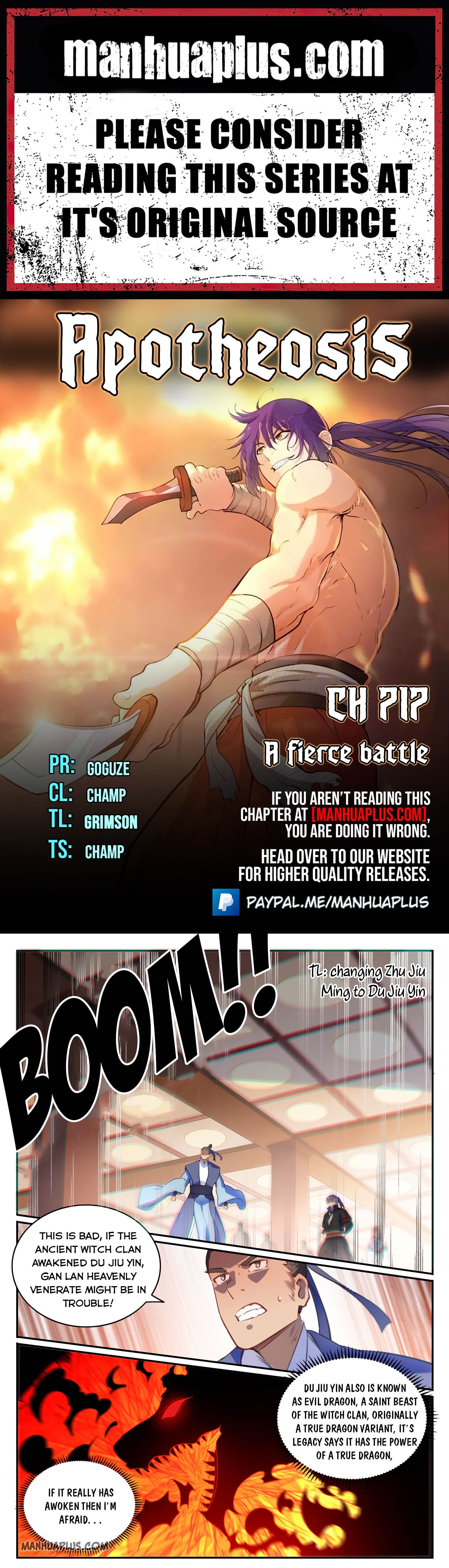 Read Apotheosis EN Manga Online