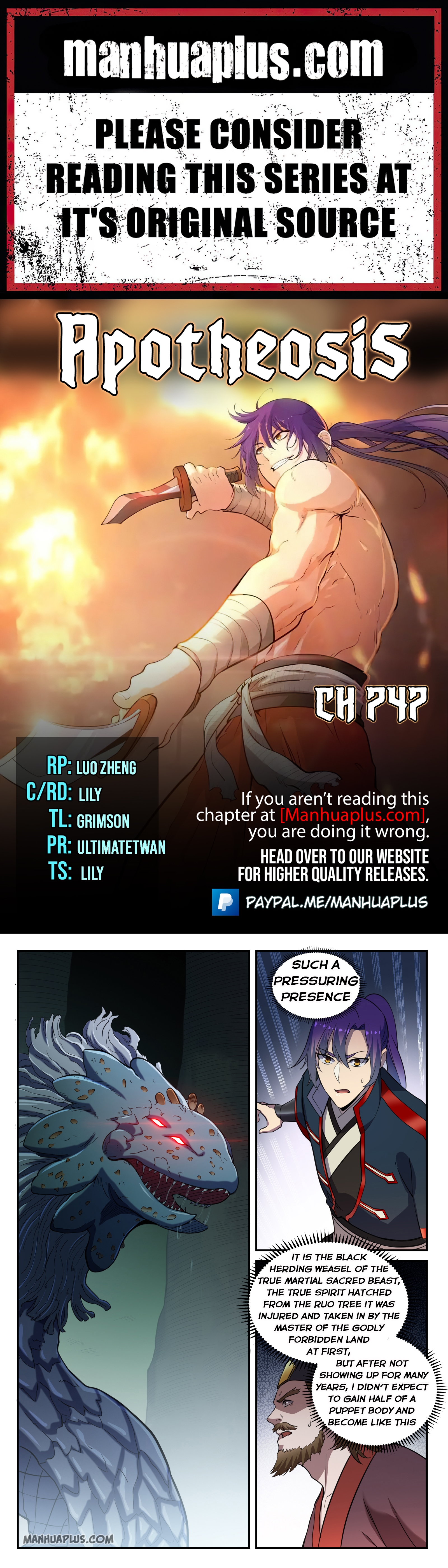 Read Apotheosis EN Manga Online