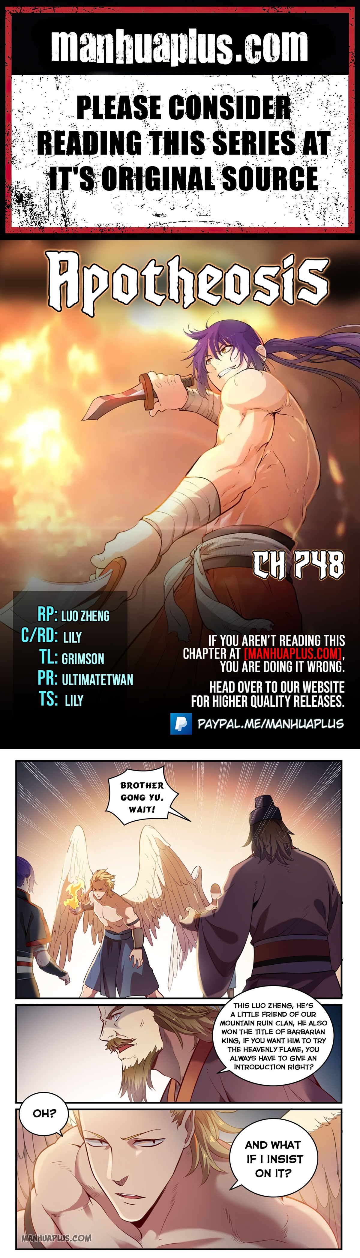 Read Apotheosis EN Manga Online