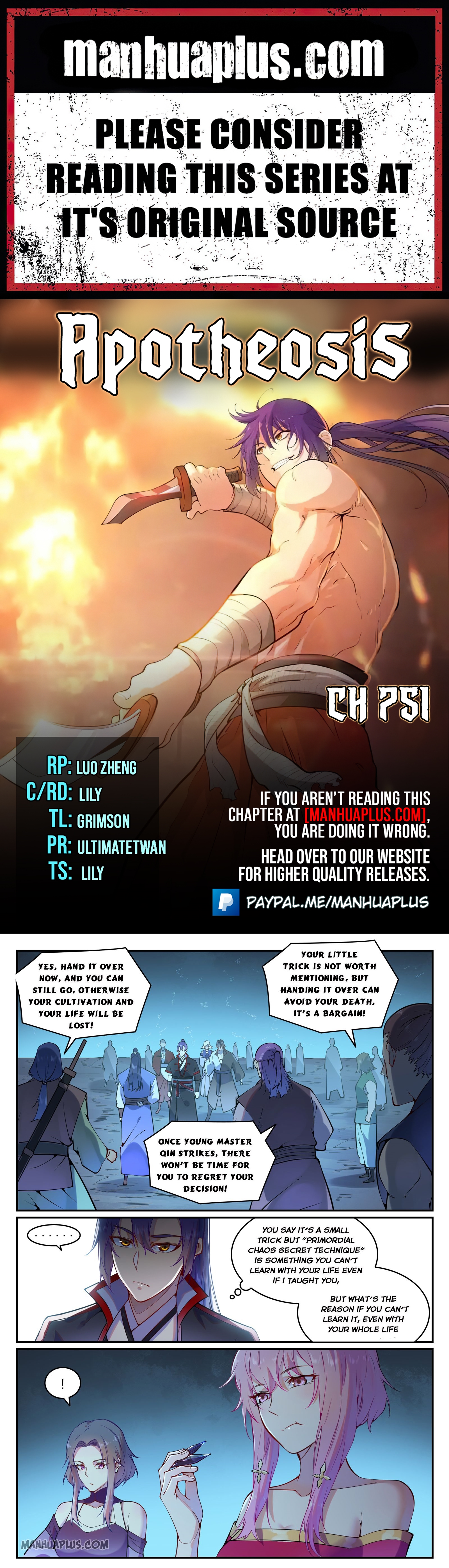 Read Apotheosis EN Manga Online