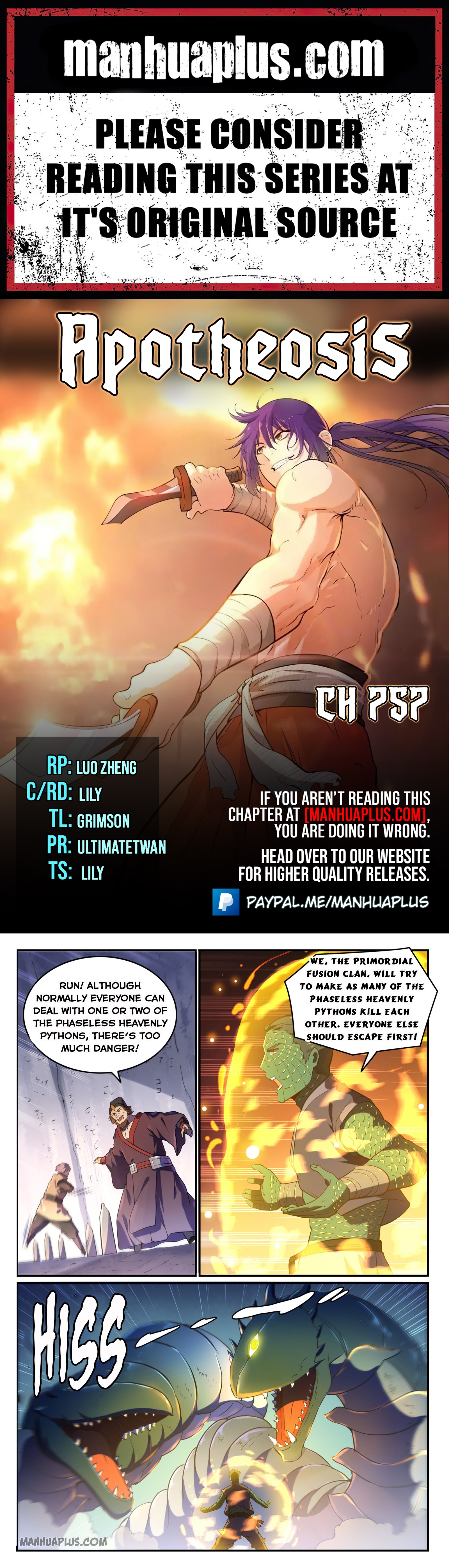 Read Apotheosis EN Manga Online