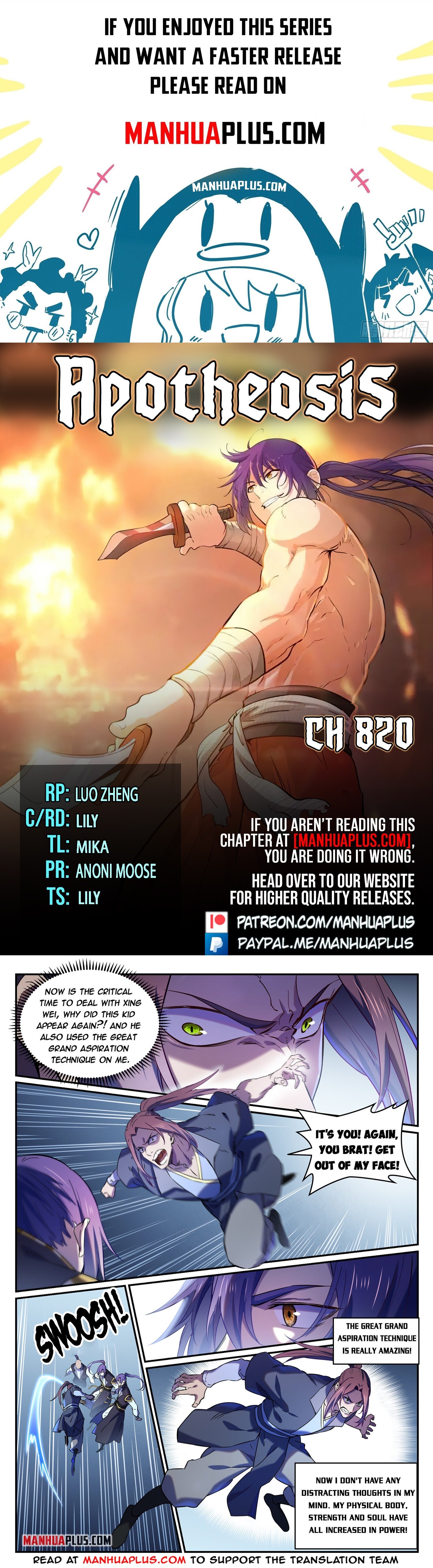 Read Apotheosis EN Manga Online