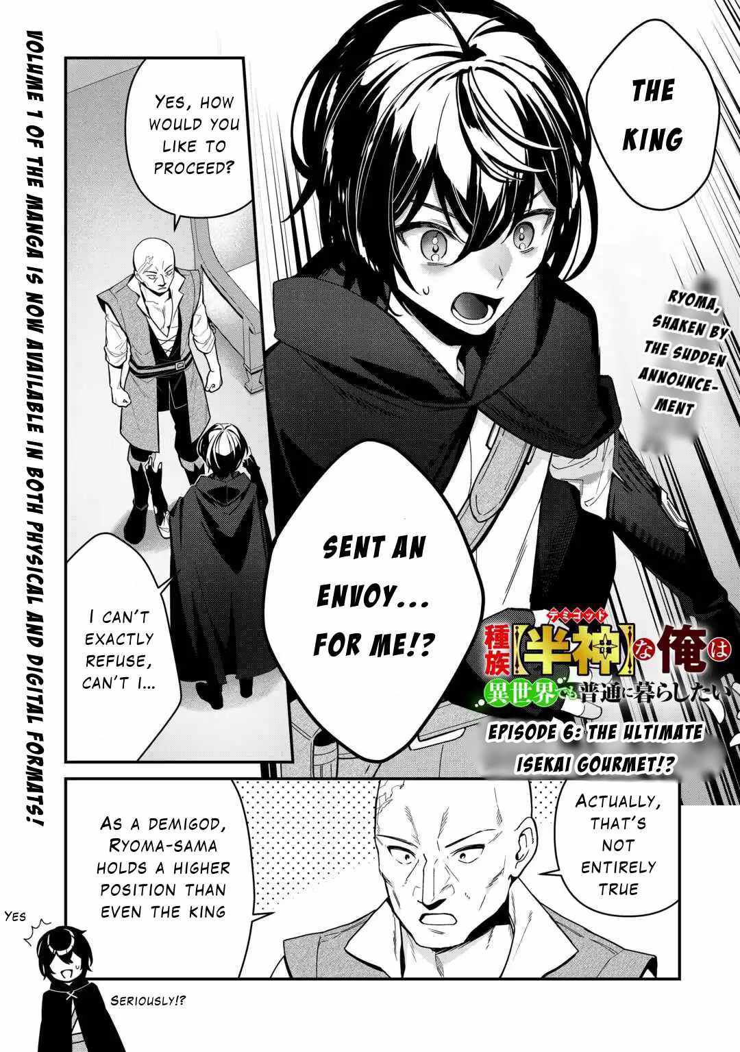 Read As a Member of the [Demi-God] Race, I Want to Live a Normal Life in Another World EN Manga Online