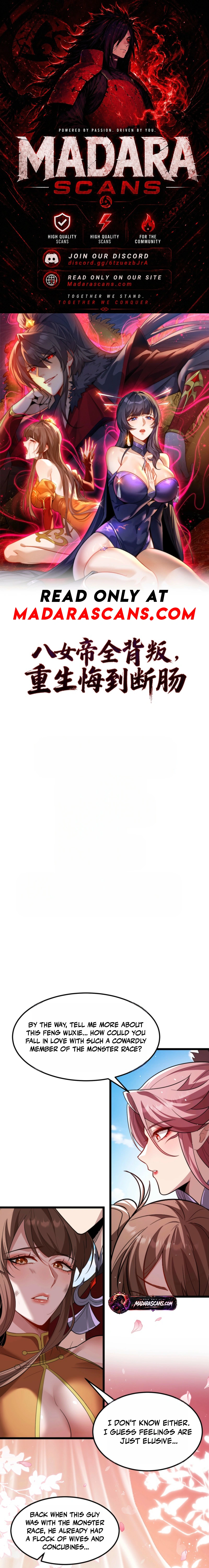 Read Betrayed by All Eight Empresses_ Reborn into Gut-Wrenching Regret EN Manga Online
