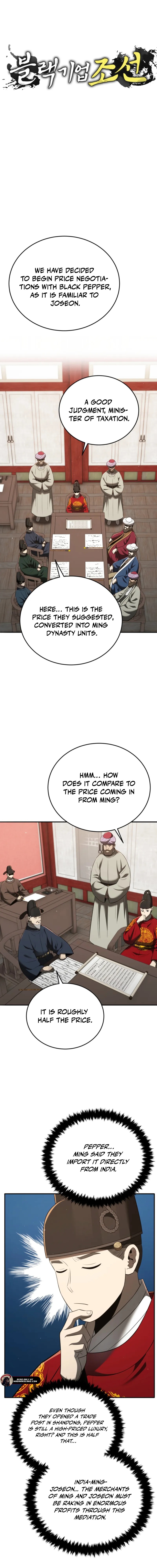 Read Black Corporation_ Joseon EN Manga Online
