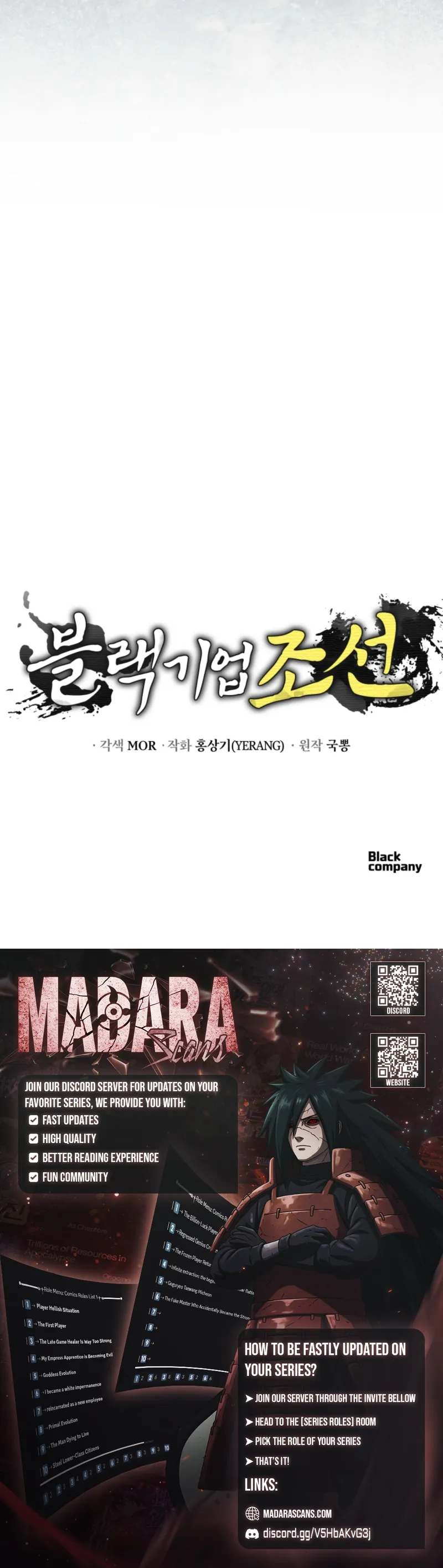Read Black Corporation_ Joseon EN Manga Online