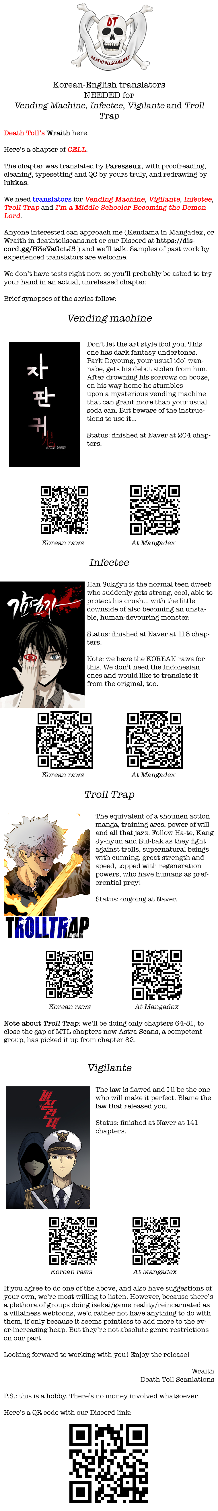 Read CELL EN Manga Online