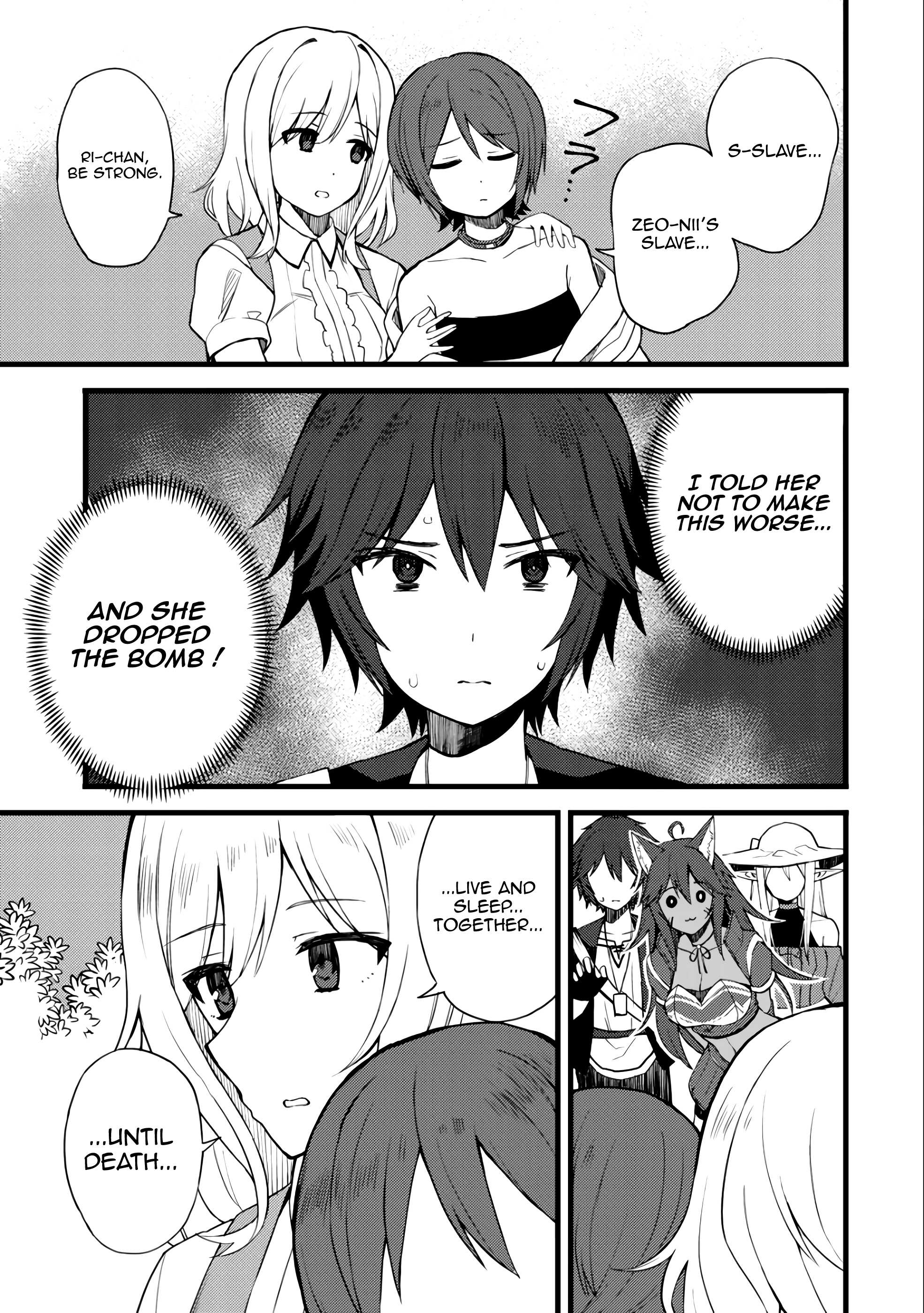 Read Dorei Shounin shika Sentakushi ga Nai desu yo_ ~Harem_ Nani Sore Oishii no EN Manga Online