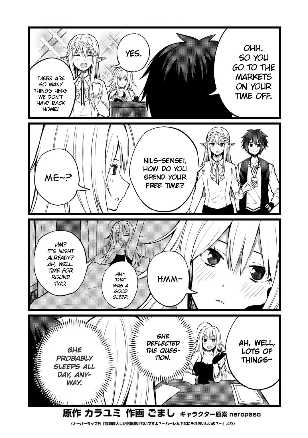 Read Dorei Shounin shika Sentakushi ga Nai desu yo_ ~Harem_ Nani Sore Oishii no EN Manga Online