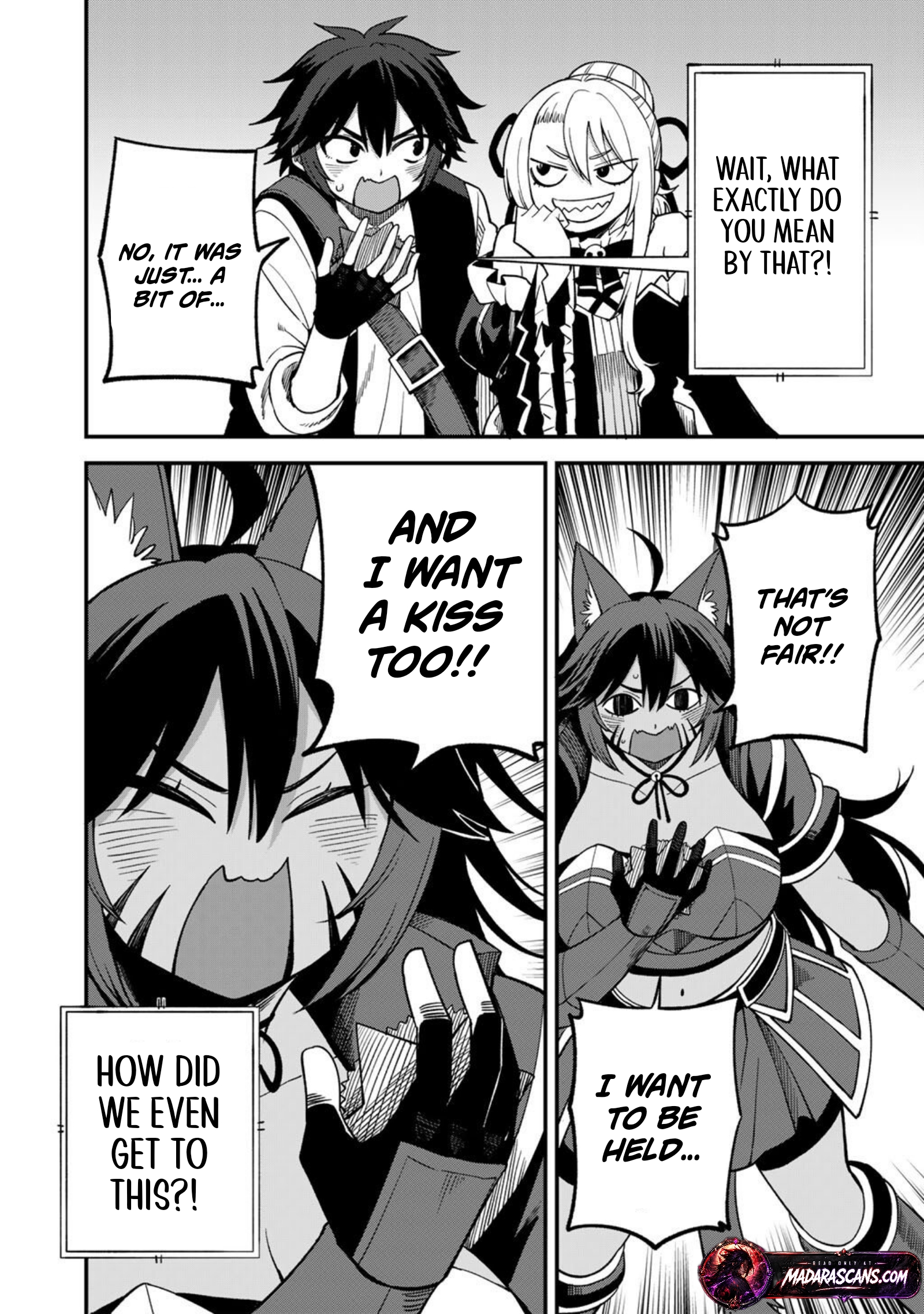 Read Dorei Shounin shika Sentakushi ga Nai desu yo_ ~Harem_ Nani Sore Oishii no EN Manga Online
