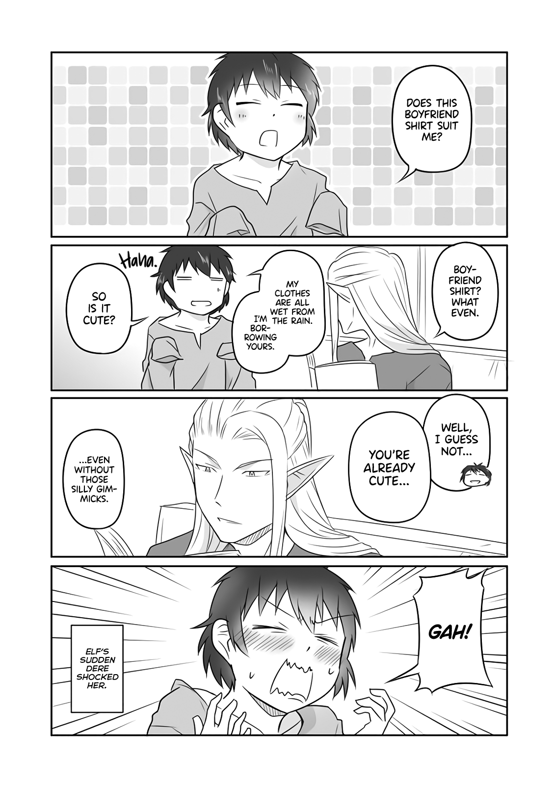 Read Elf Boyfriend & Boyish Girlfriend EN Manga Online