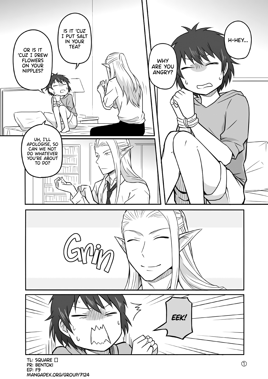 Read Elf Boyfriend & Boyish Girlfriend EN Manga Online