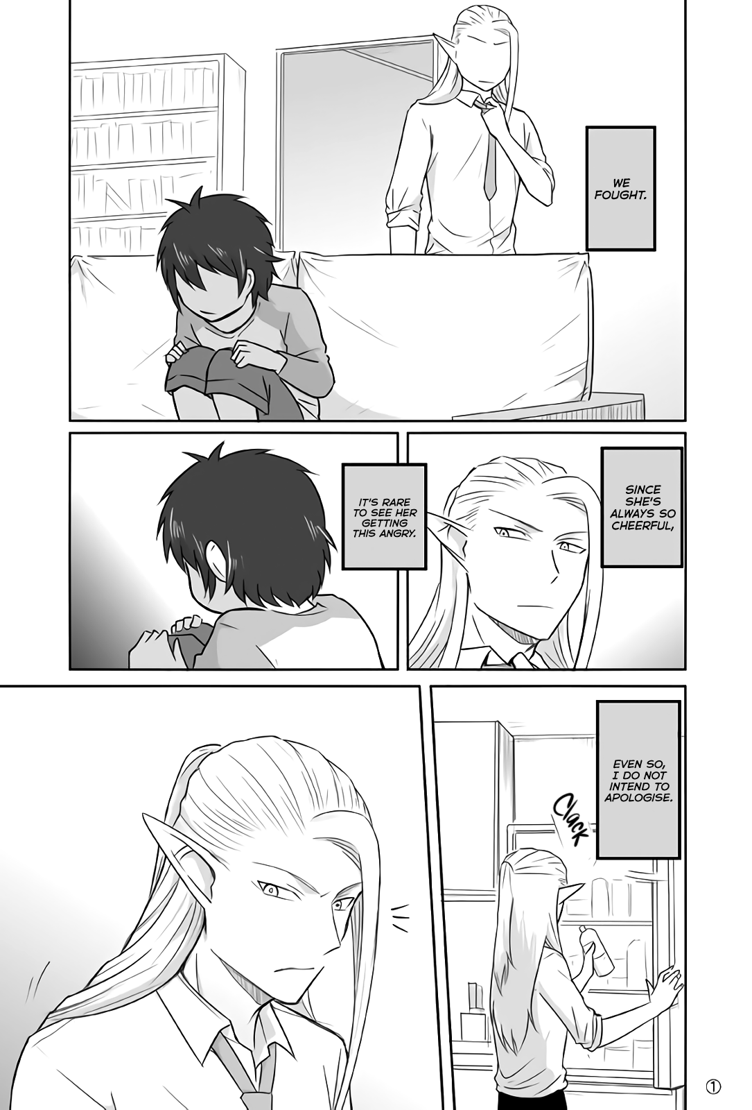 Read Elf Boyfriend & Boyish Girlfriend EN Manga Online