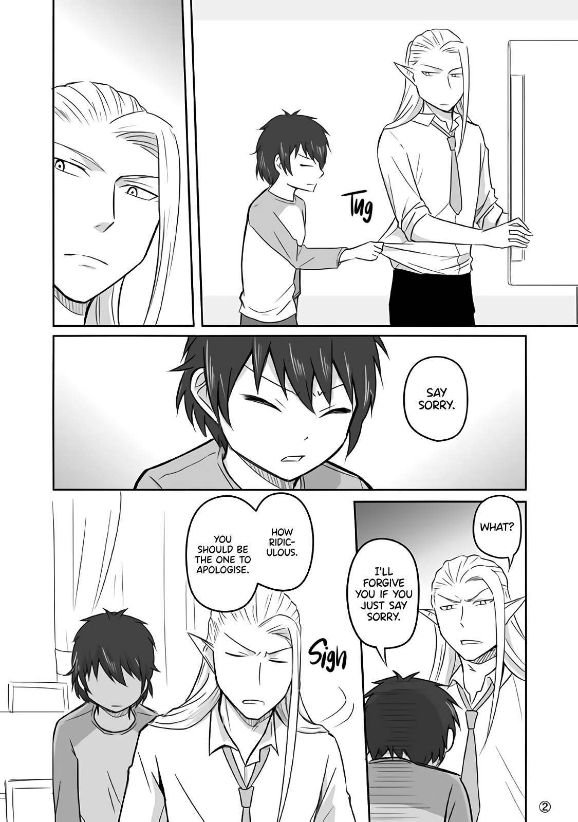 Read Elf Boyfriend & Boyish Girlfriend EN Manga Online