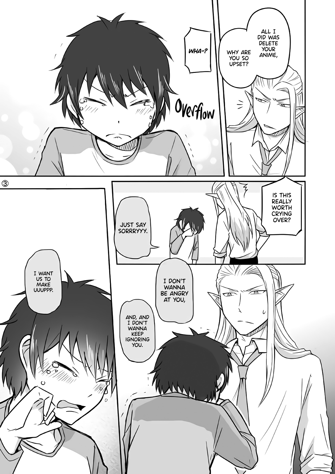 Read Elf Boyfriend & Boyish Girlfriend EN Manga Online