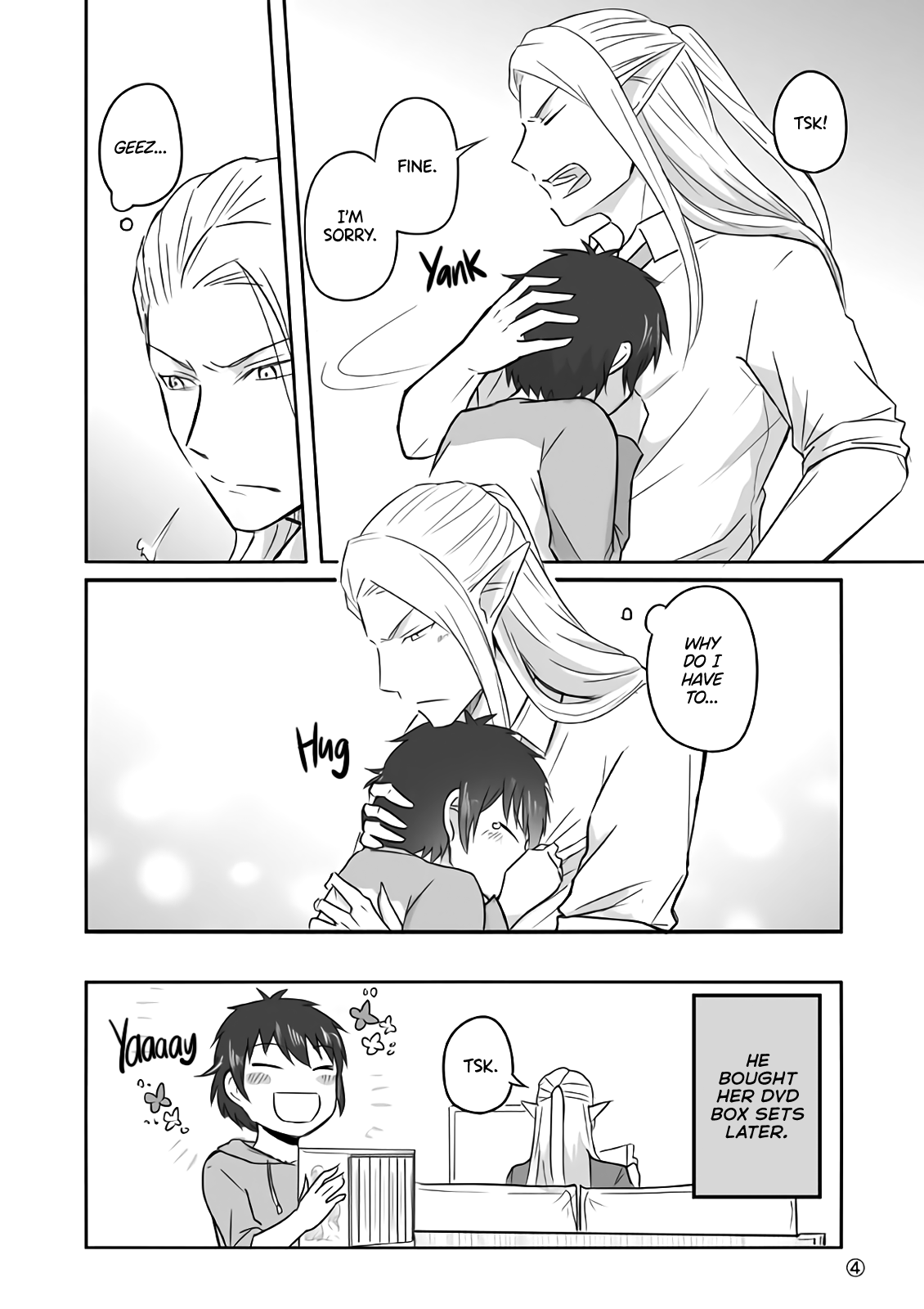 Read Elf Boyfriend & Boyish Girlfriend EN Manga Online