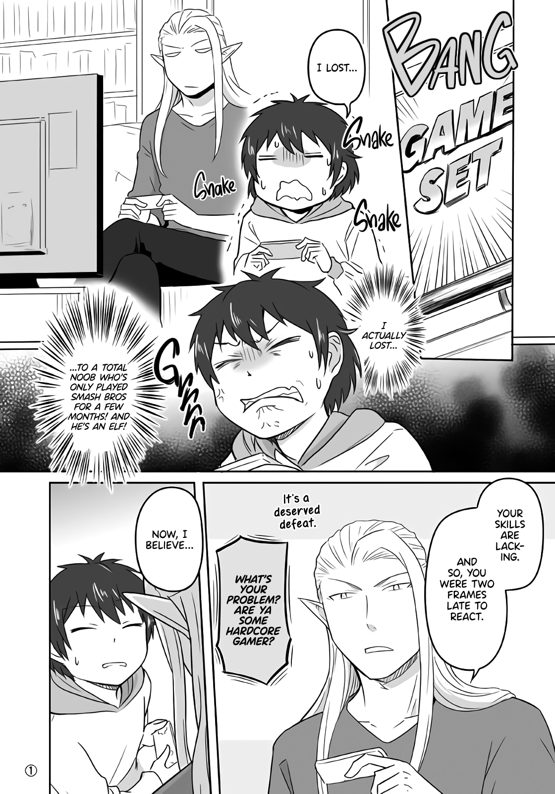 Read Elf Boyfriend & Boyish Girlfriend EN Manga Online