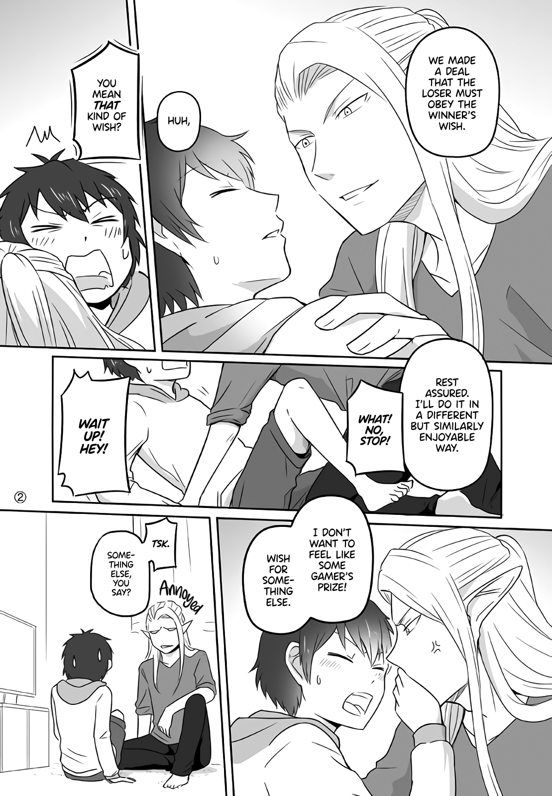 Read Elf Boyfriend & Boyish Girlfriend EN Manga Online