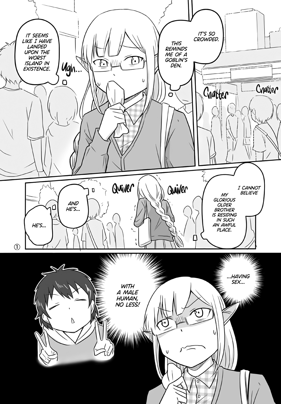 Read Elf Boyfriend & Boyish Girlfriend EN Manga Online
