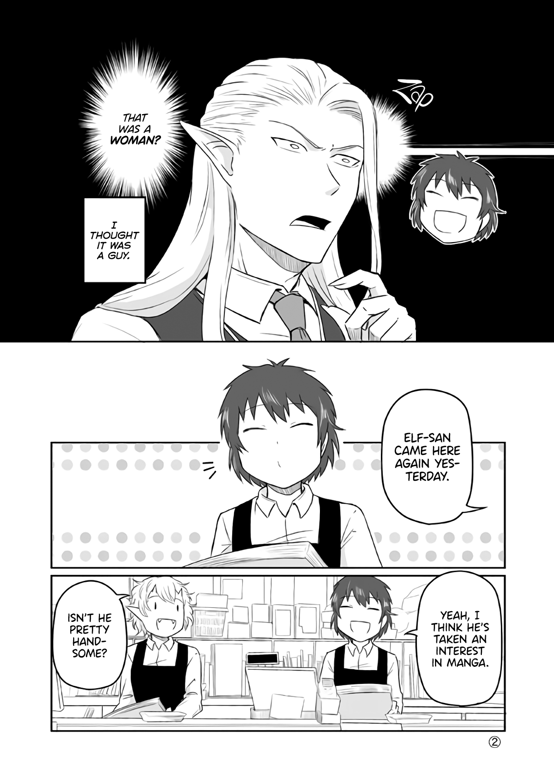 Read Elf Boyfriend & Boyish Girlfriend EN Manga Online