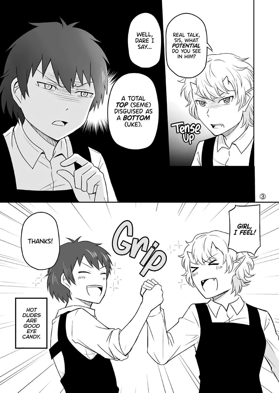 Read Elf Boyfriend & Boyish Girlfriend EN Manga Online