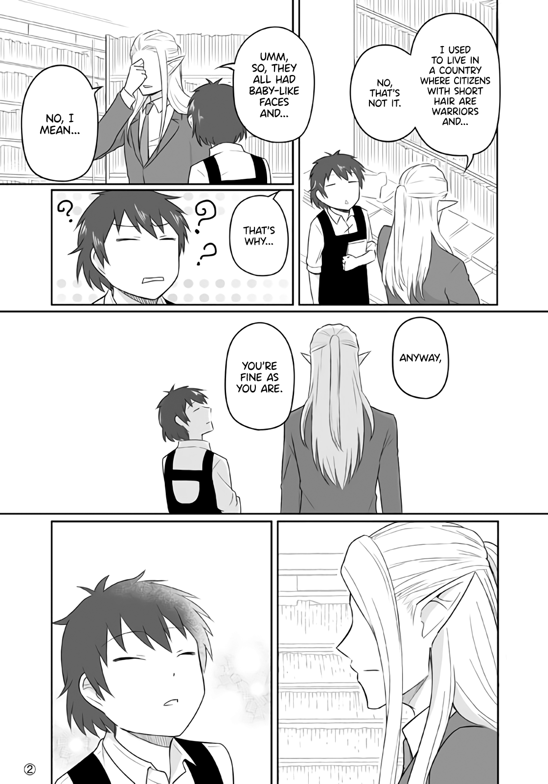 Read Elf Boyfriend & Boyish Girlfriend EN Manga Online