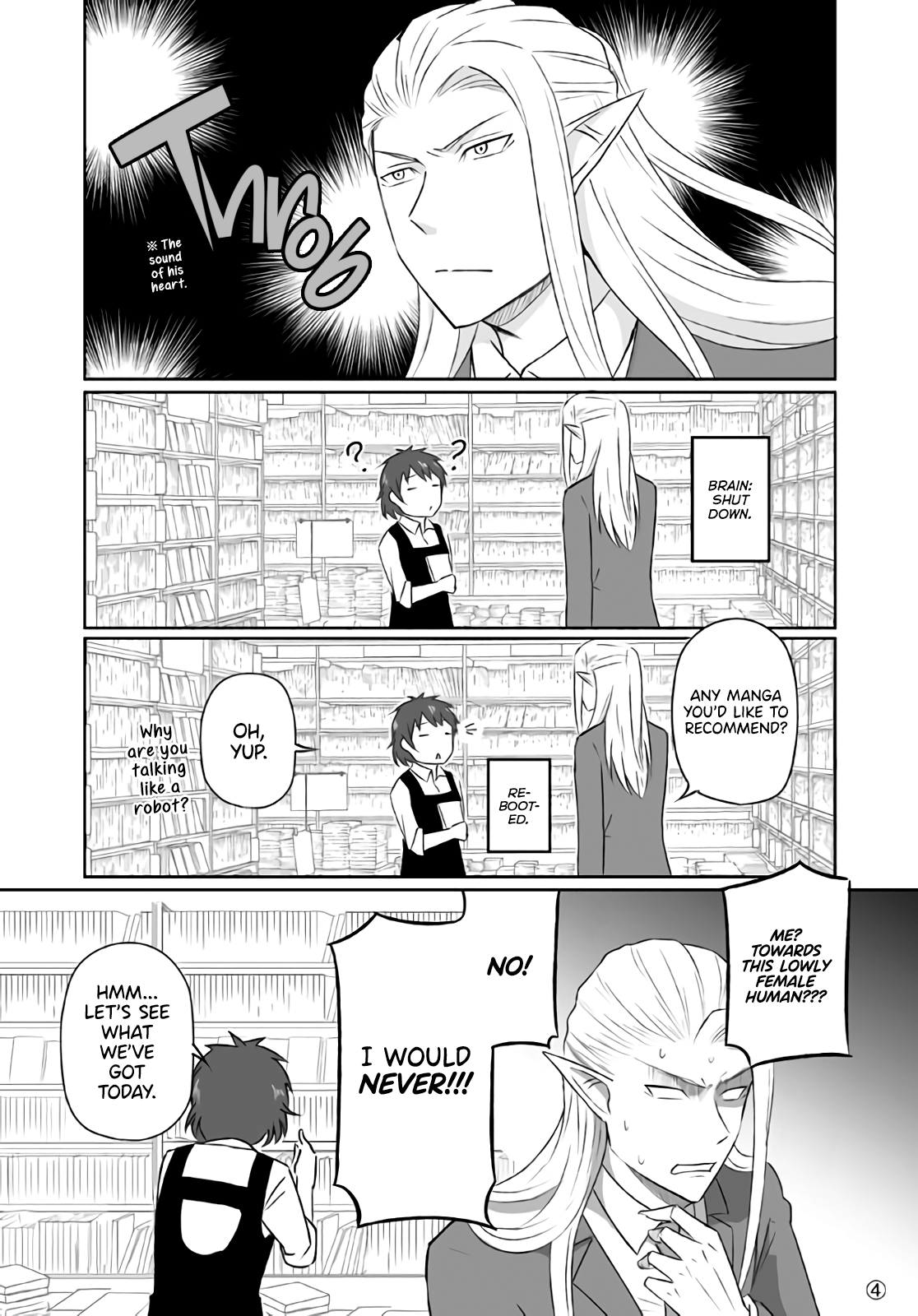 Read Elf Boyfriend & Boyish Girlfriend EN Manga Online