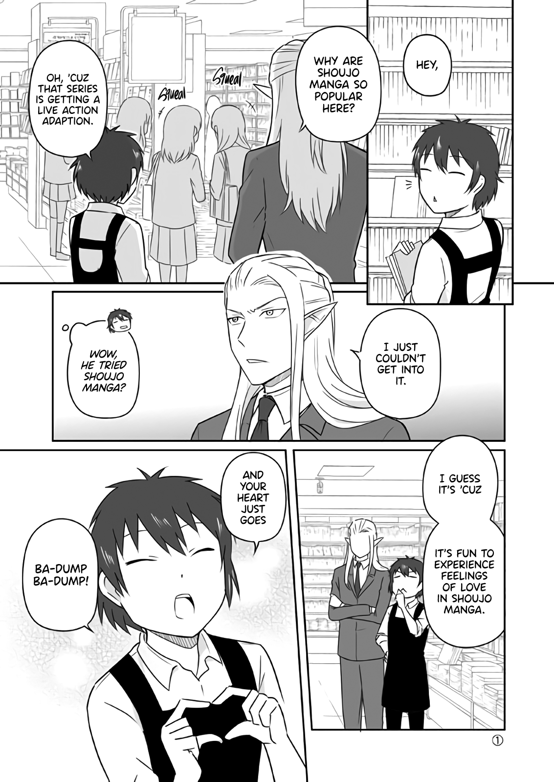 Read Elf Boyfriend & Boyish Girlfriend EN Manga Online