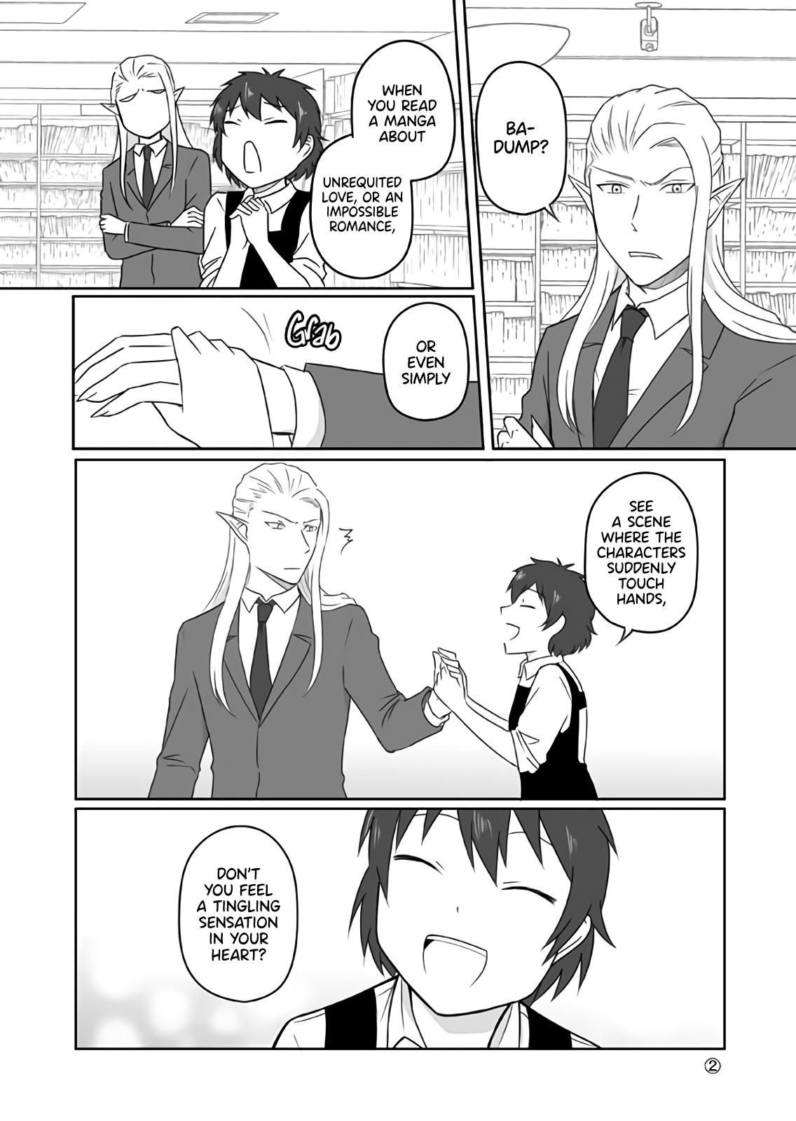 Read Elf Boyfriend & Boyish Girlfriend EN Manga Online