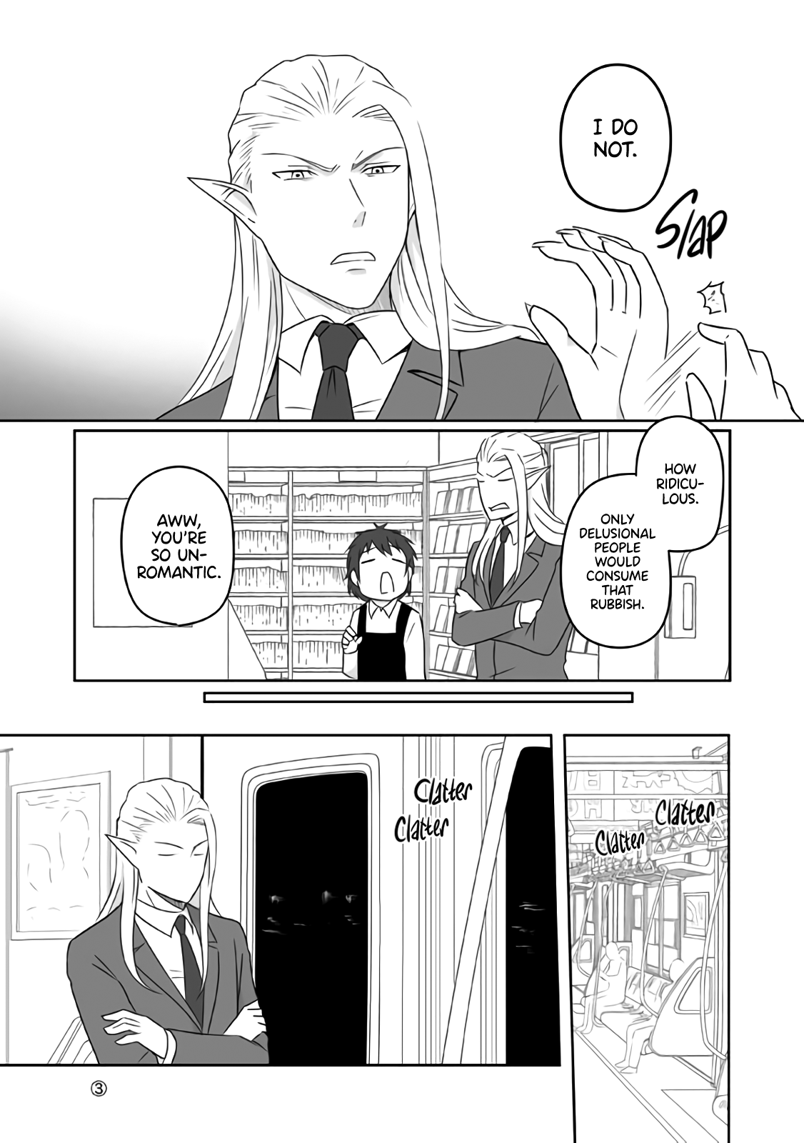 Read Elf Boyfriend & Boyish Girlfriend EN Manga Online