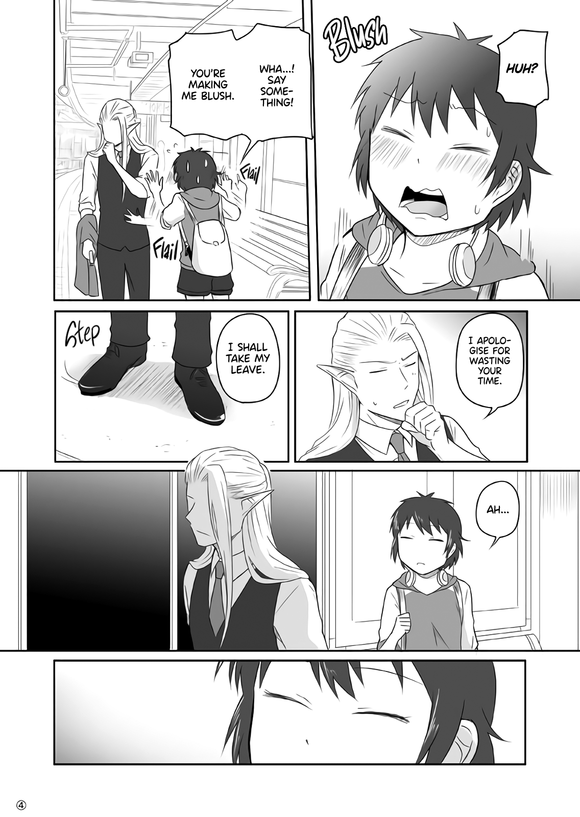 Read Elf Boyfriend & Boyish Girlfriend EN Manga Online