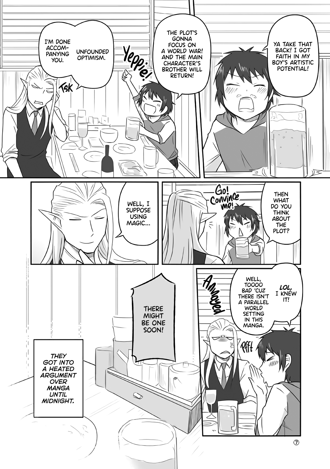 Read Elf Boyfriend & Boyish Girlfriend EN Manga Online