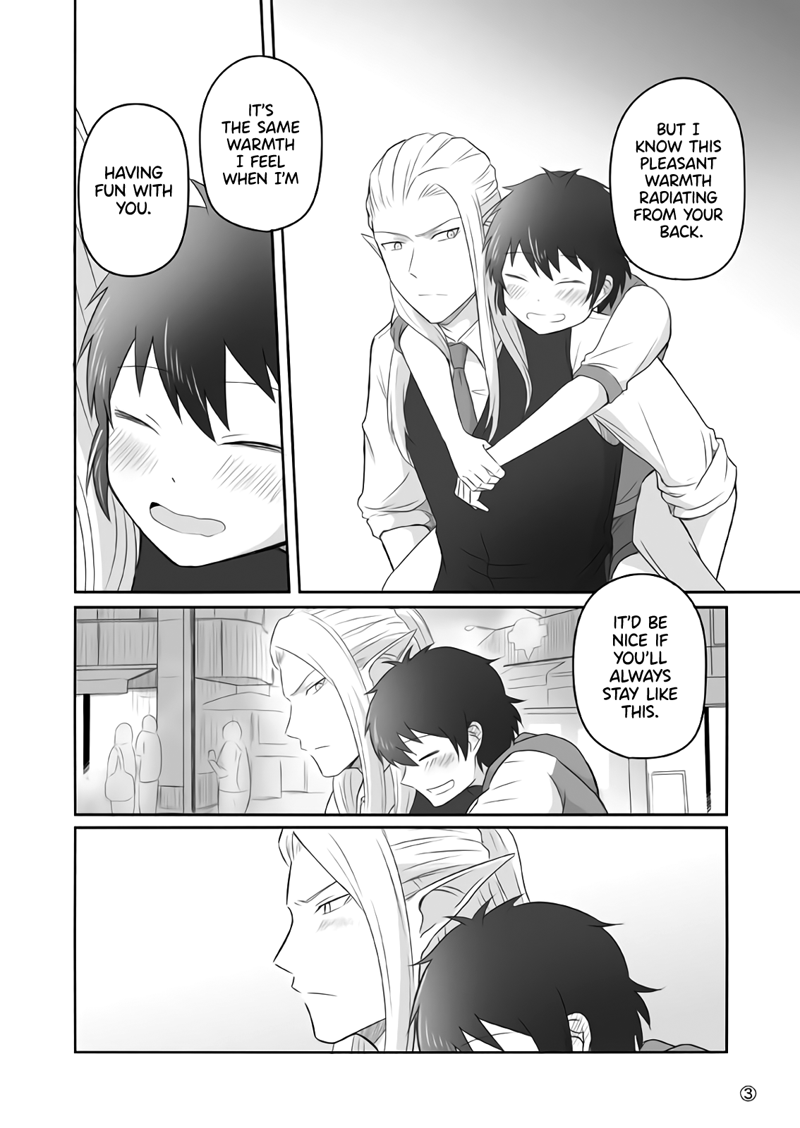 Read Elf Boyfriend & Boyish Girlfriend EN Manga Online