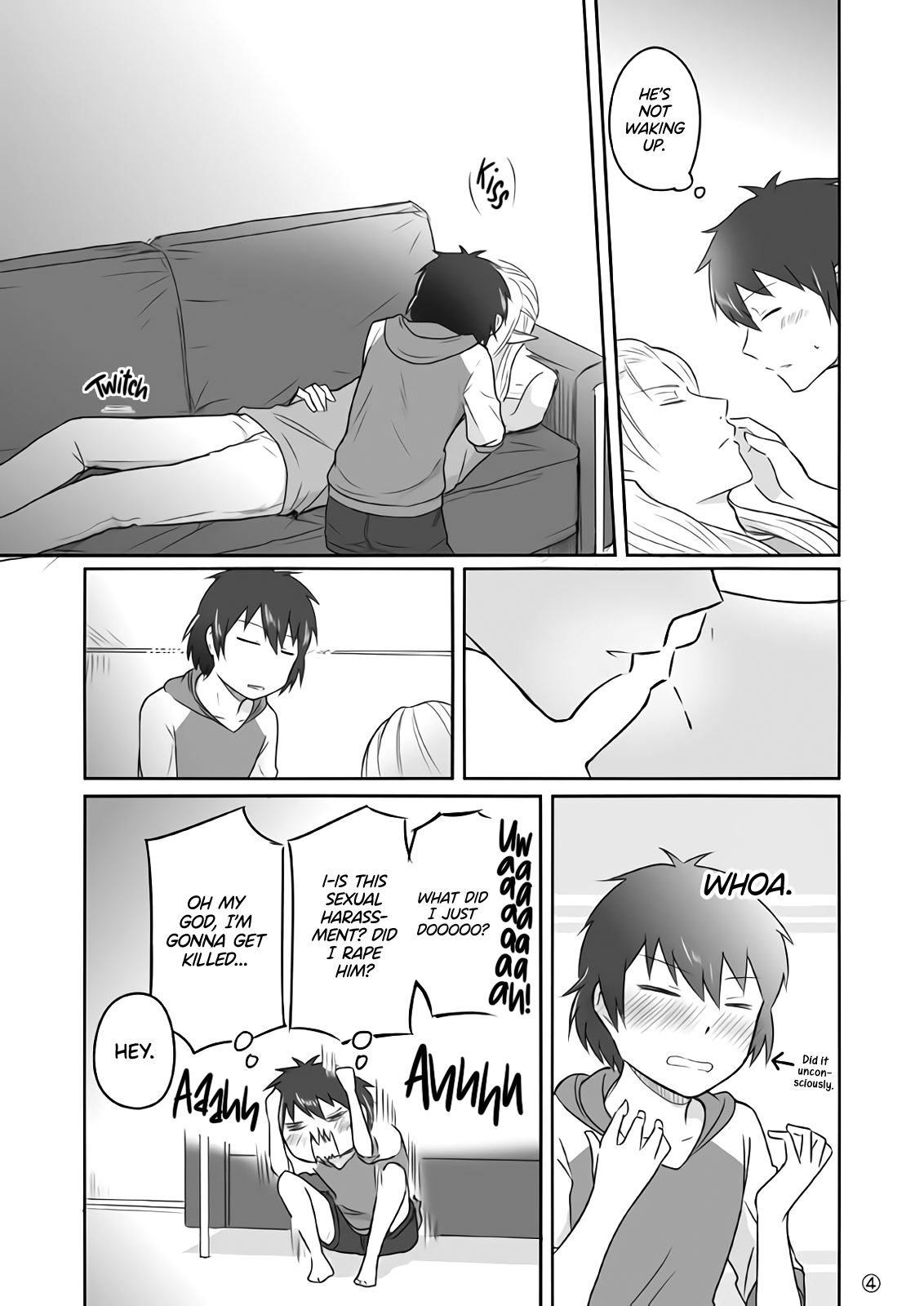 Read Elf Boyfriend & Boyish Girlfriend EN Manga Online